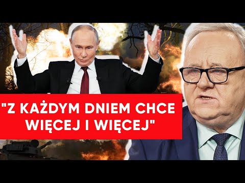 Alarmujące słowa Putina. Oświadczenie dyktatora. Gen. Pacek: Napinanie muskułów Rosji