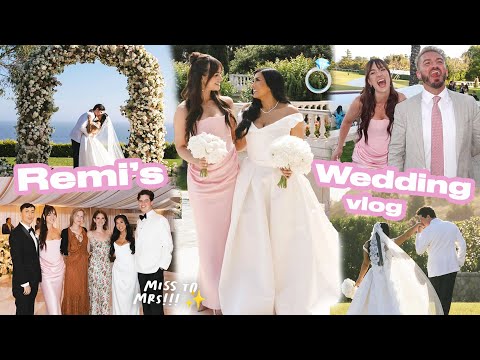 THE WEDDING VLOG!!!! Remi and Cal are MARRIED!!!