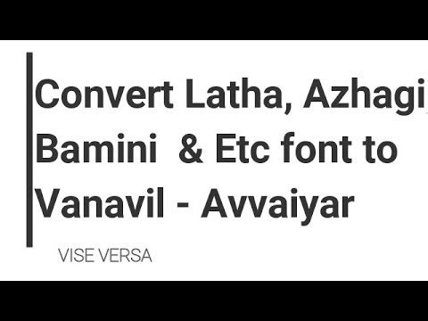 download vanavil tamil keyboard layout serial