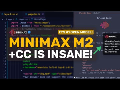 MiniMax M2 + Unlimited Free API + Claude Code: I'm SWITCHING to M2 + Claude Code as MY AI Coder.
