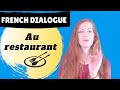 Expressions et phrases au restaurant