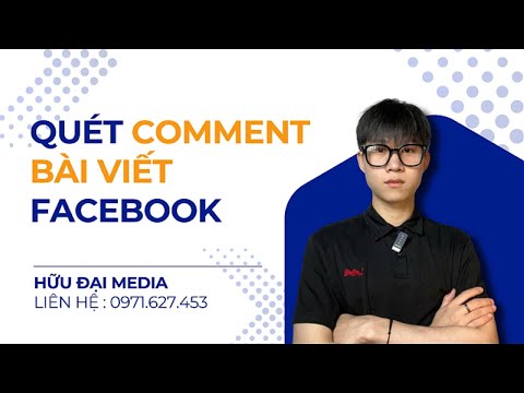 Phần Mềm Quét Comment Facebook – Thu Thập Data Khách Hàng Siêu Nhanh| Hữu Đại Media