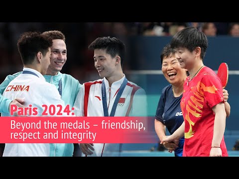 Paris 2024: Beyond the medals – friendship, respect and integrity