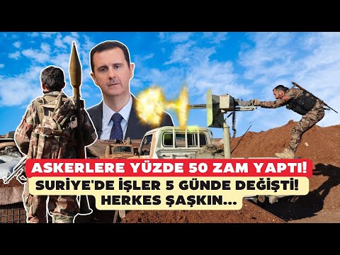 Suriye'de muhalifler Humus'u da aldı, Şam'a 163 km kaldı! Esad askerlere yüzde 50 zam yaptı...