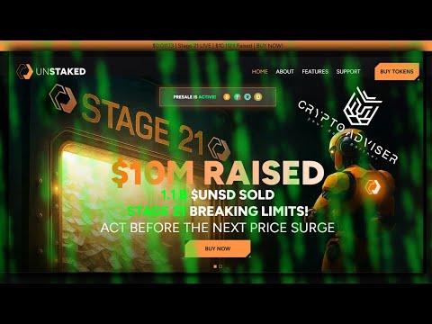 Unstaked: The Future of Web3 AI Automation | 30x Crypto Presale Opportunity!