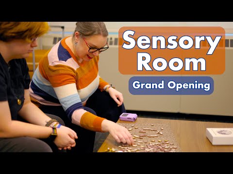 Sensory Room Grand Opening