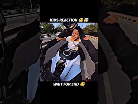Kids reaction on superbike ride ๐ฅน๐ฑ#trending #motovlog #viralshorts #rides #vlog #shorts #trend