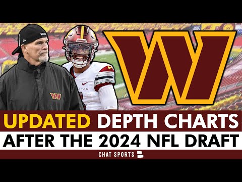 UPDATED Washington Commanders Depth Charts After The 2024 NFL Draft ...