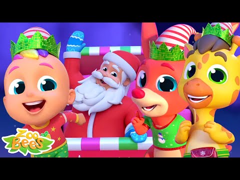 Five Little Elves, Christmas Songs and Xmas Cartoon Videos for Kids