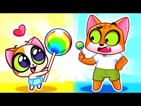 Big Or Small? ๐ญ Opposite Challenge ๐ Baby To Sleep Videos by Paws&Play