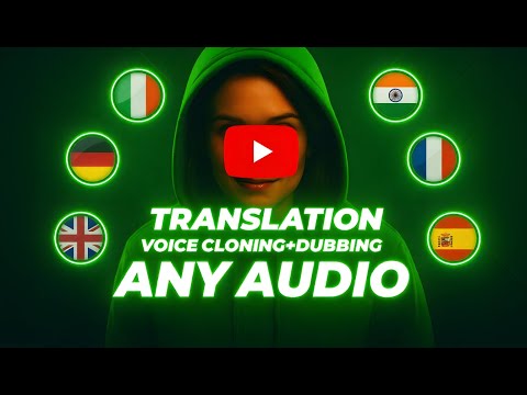Clone, Dub & Change Your Voice With AI in 40+ Languages