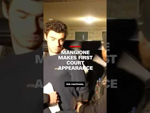 Luigi Mangione makes first court appearance