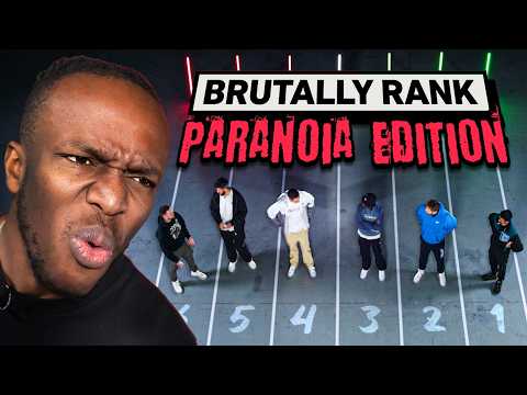 SIDEMEN BRUTALLY RANK THEMSELVES: PARANOIA EDITION