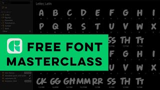 DIY Font Making Tutorial: Turn Handwriting into an All Caps Font!