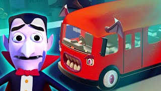 Spooky Wheels On The Bus 🚌 🎃 | Kids Halloween Song | Nursery Rhyme Street