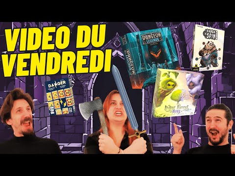 🎥 La Vidéo du vendredi 7 Mars 2025 : Panda Spin, Dungeon Legends, Danger