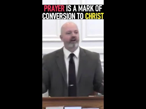 Prayer Is A Mark Of Conversion To Christ  - Pastor Patrick Hines Sermon #shorts #praying #prayers