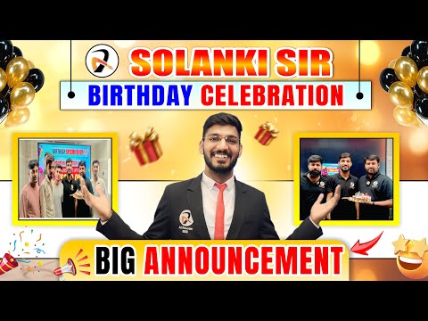 🎉 Happy Birthday Solanki Sir 🎂 | India’s No.1 Teacher for Navodaya, Sainik, RMS Exams!