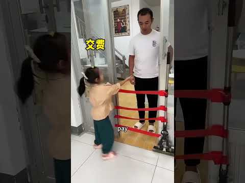 Different Money Flows In Different Ways #funny #lovelyfather #cutebabies #cute #cutechildren #baby