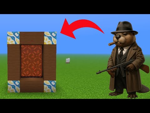 Cara Membuat Portal Ke Dimensi Anomali BOBRITO BANDITO (Brainrot) Di Minecraft PE