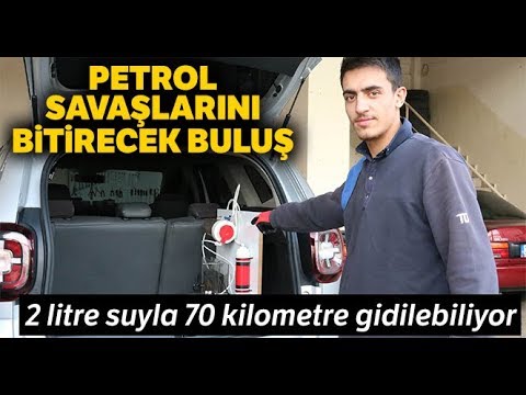 Petrol Savaşlarını Bitirecek Buluş, 2 Litre Suyla 70 Kilometre Gidiyor