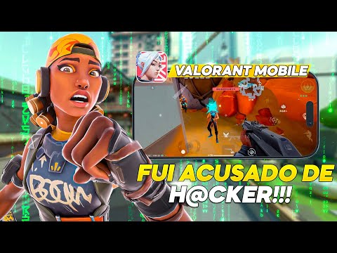 FUI ACUSADO DE SER HACKER NO VALORANT MOBILE BETA