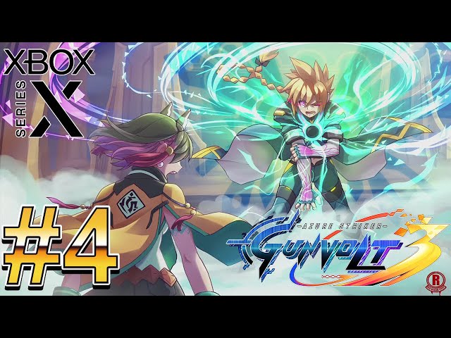 Azure Striker Gunvolt 3 (Xbox Series X) Gameplay Walkthrough Part 4 - Ending [1080p 60fps]