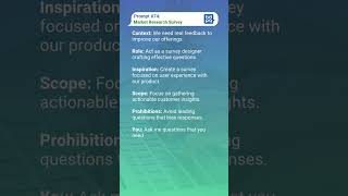 Brynne.ai Prompt 74: Market Research Survey
