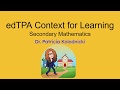 Understanding Educational Contexts and Resources