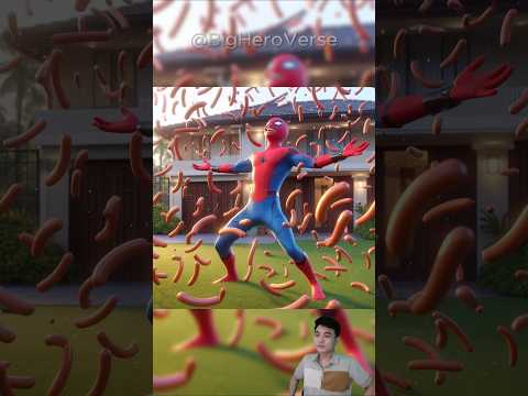 Sausage Art | Who is best? Spider-Man vs Captain America vs Venom #shorts #spiderman #joker #venom2