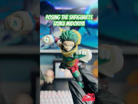 POSING MY S.H.FIGUARTS IZUKU MIDORIYA! #anime #myheroacademia #deku #action #animeedit #shfiguarts