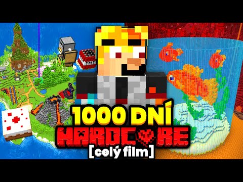 Přežil jsem 1000 DNÍ v Hardcore Minecraftu.. (MEGA FILM)