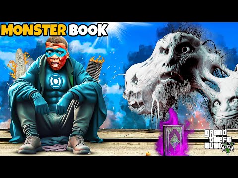 FRANKLIN THE BEAST VS MONSTER IN GTA 5 | Monster Attack Part 05