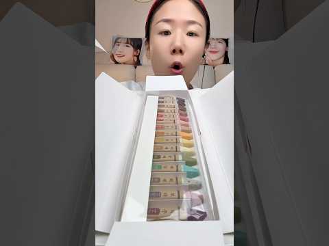 크레파스 먹방 #asmr