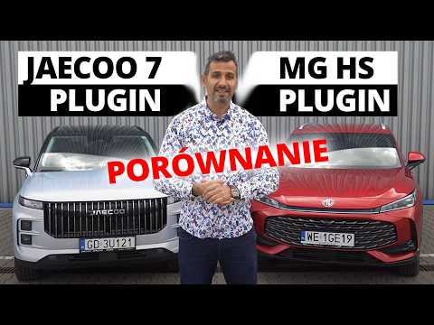 Który Chińczyk ściemnia? Jaecoo 7 vs MG HS (⚡PLUGINY) – spalanie, hamownia, tor, 0-100kmh