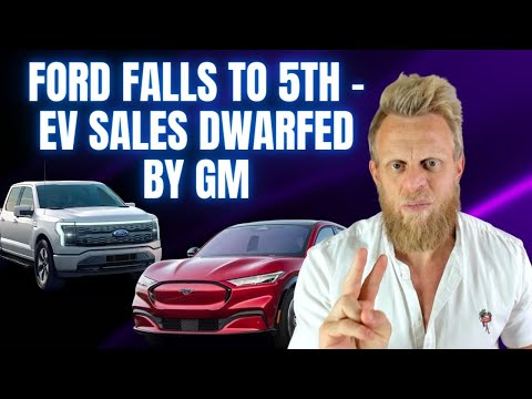 Ford increases EV sales 41% - overtaken by GM