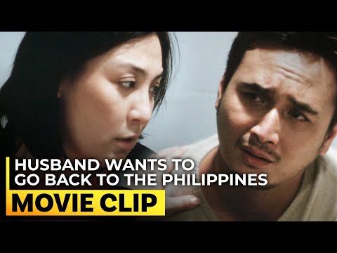 Husband wants to go back to the Philippines | Sharon Cuneta Movies: 'Caregiver' | #MovieClip