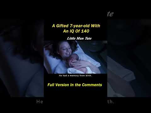 【1/3】A Gifted 7-year-old With An IQ Of 140#shorts #movie