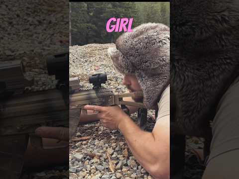 They are  teaching girls that girls can be boys #russian #guns #funny