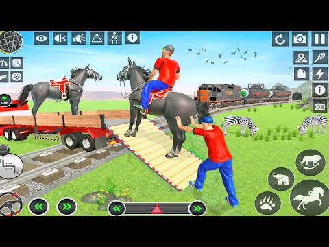 XXL Wild Animal Transport Truck Driving #3 | Animals Transport Game #games #truckdriver