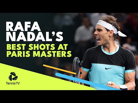 Rafael Nadal: Best Shots From The Rolex Paris Masters!