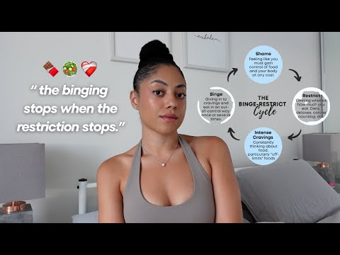 how I ended the binge eating cycle ❤️‍🩹 body image, food guilt, self sabotage, redefining health 🥗