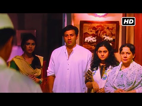 गुंडा घर तक आ गया धमकी देने | SUNNY DEOL | PRIYANKA CHOPRA | SUPERHIT MOVIE HD SCENE |