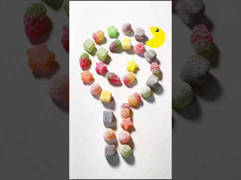 #greedy #pacman #eating #star #strowberry #sugarcandy #fruitgummy