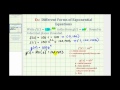 Exponential Functions and Growth Rates