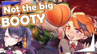 Oppai lover Roberu is humbled by Amu's big booty【Holostars EngSub】