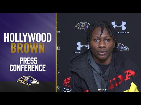 Marquise Brown On His 1,000 Yard Season | Baltimore Ravens video clip
