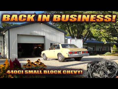 FIRST TEST DRIVE WITH A 440ci Small Block CHEVY!