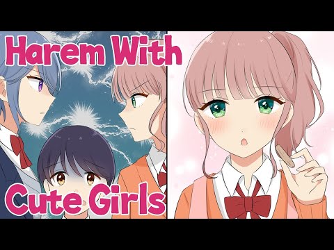 【Manga dub】A Tsundere Beauty Girl Sitting Next To Me And The Kuudere Girl Are Fighting Over Me！