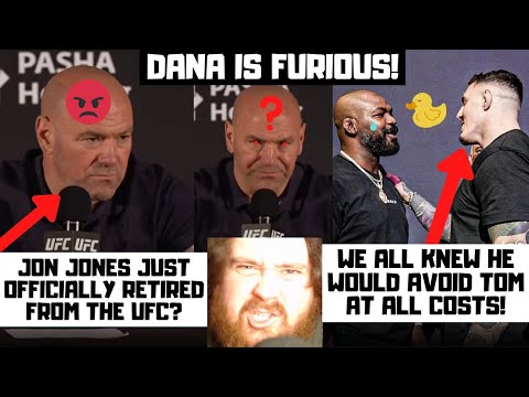 Dana White Announces Jon Jones' Official RETIREMENT! Aspinall Promoted To Undisputed? My Reaction